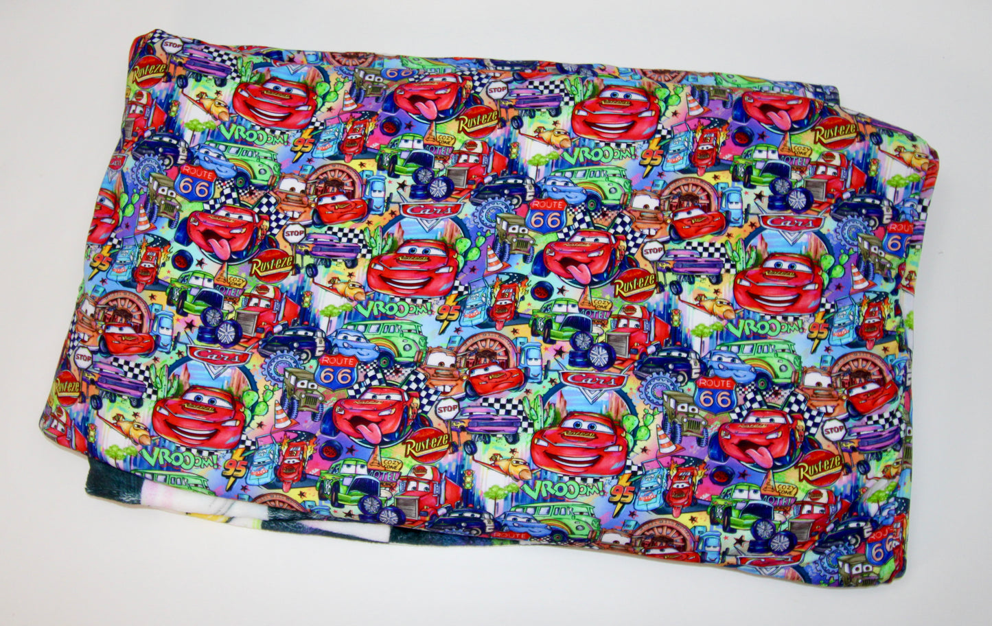 Faster than fast bamboo minky throw