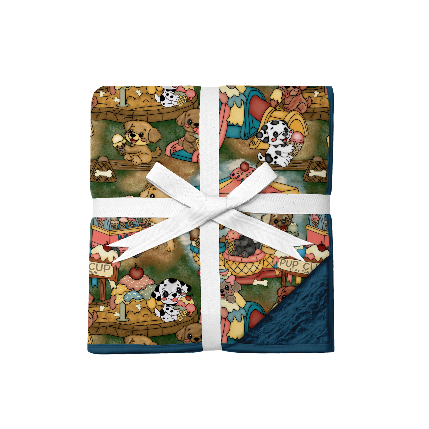 Bark Park 60x80 Bamboo Plush