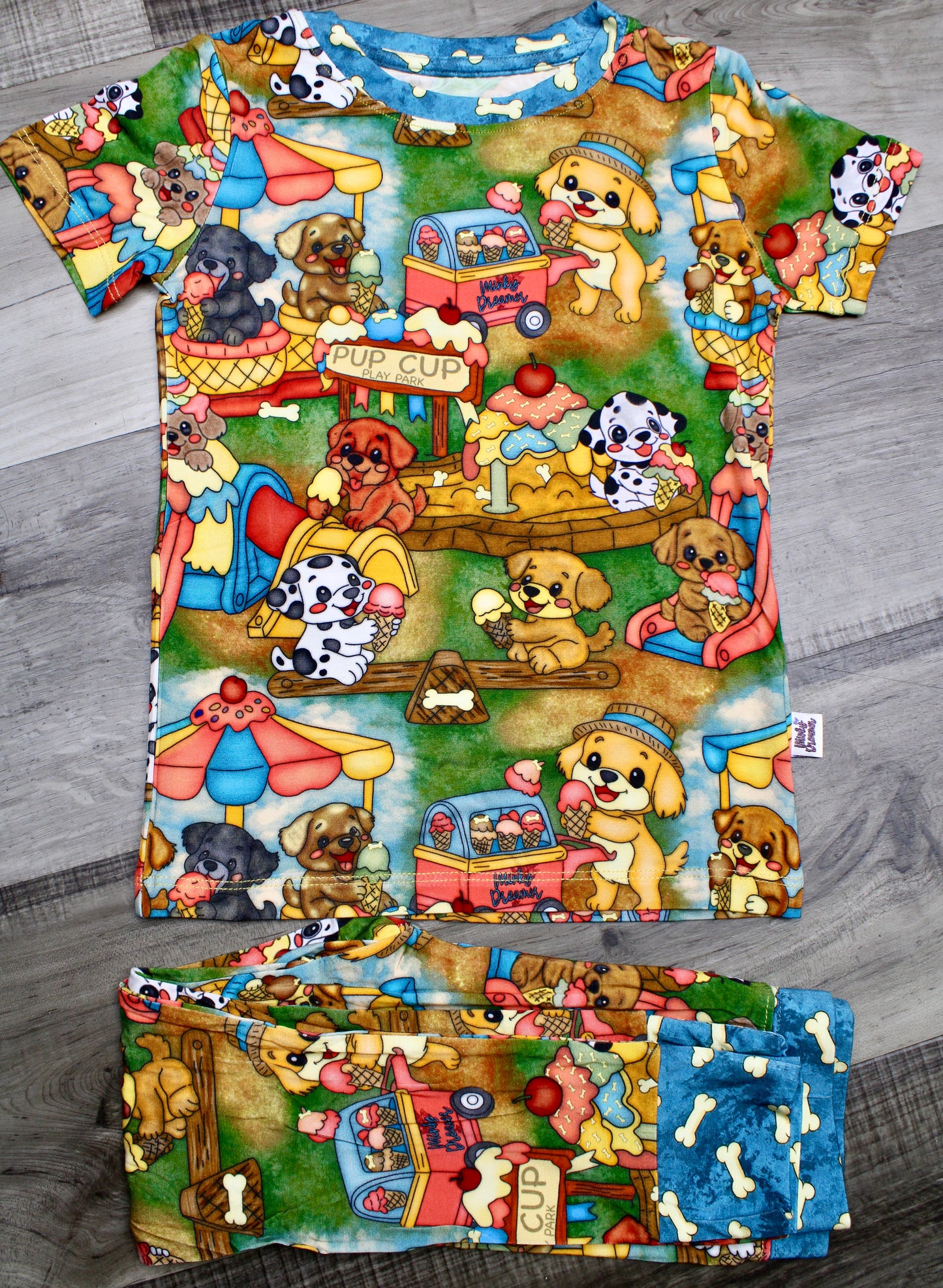 Bark Park Short Sleeve and Pants