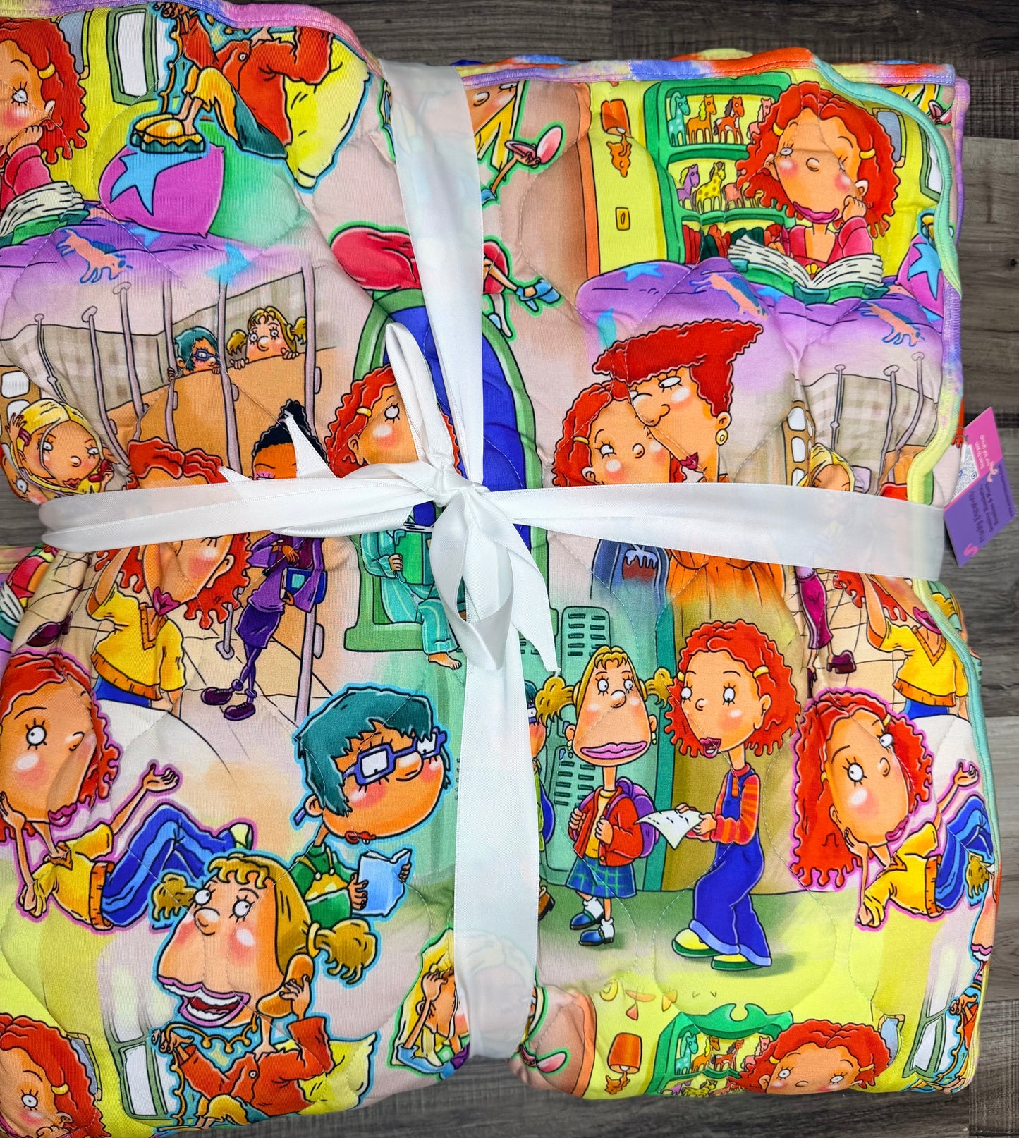 Middle School Mayhem 60x80 Quilted Blanket