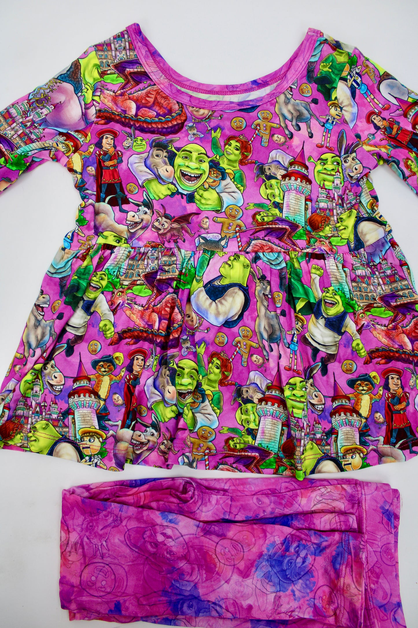 Happily Ever Afterland Long Sleeve Peplum Set