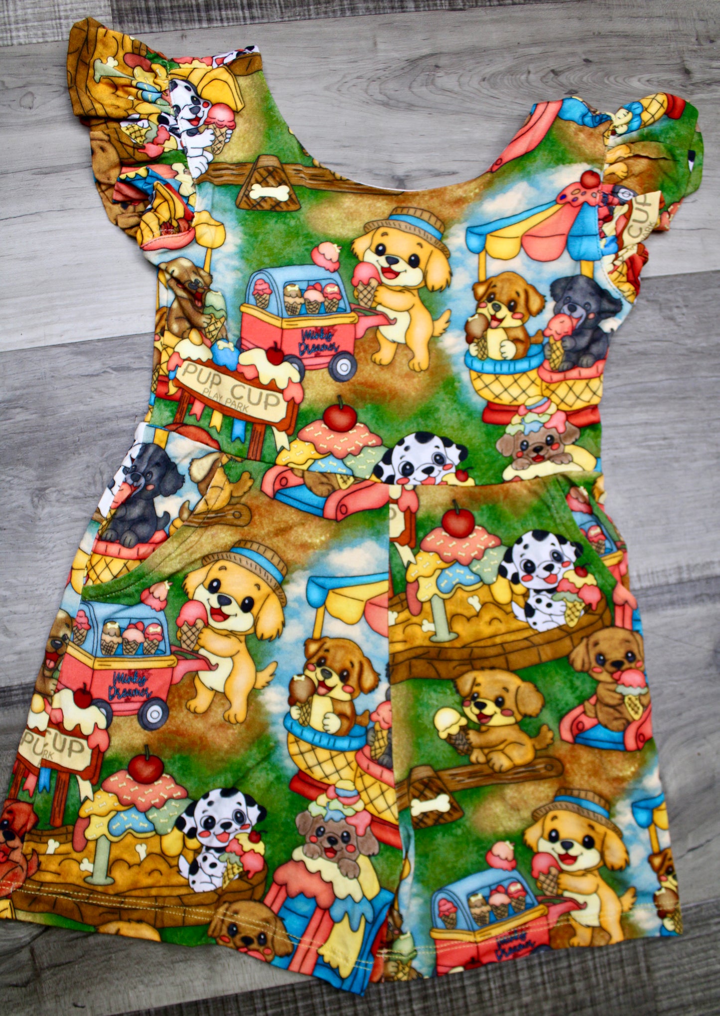 Bark Park Short Romper
