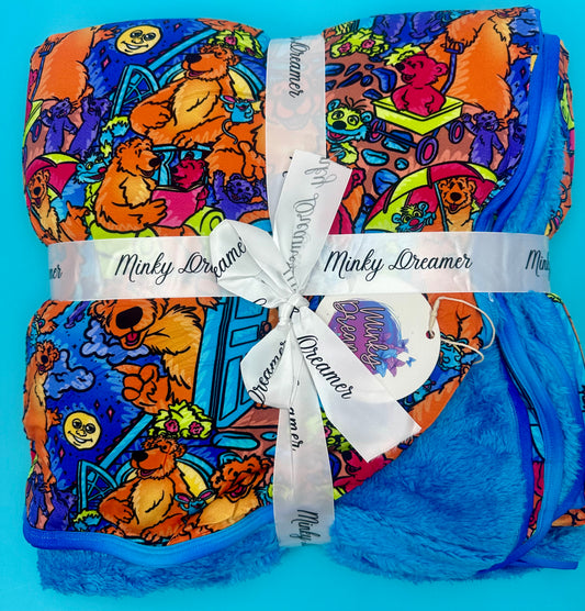 House of Hugs 60x60 Bamboo Plush Backed Blanket