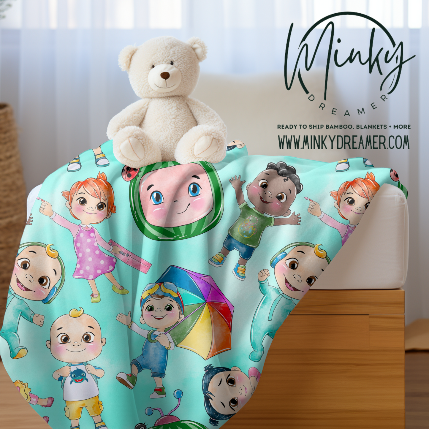 Minky Lux Sherpa Blanket