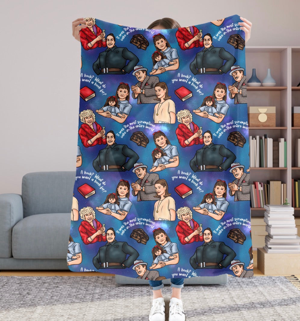 Chalkboard Magic 50x60 Plush Blanket #25