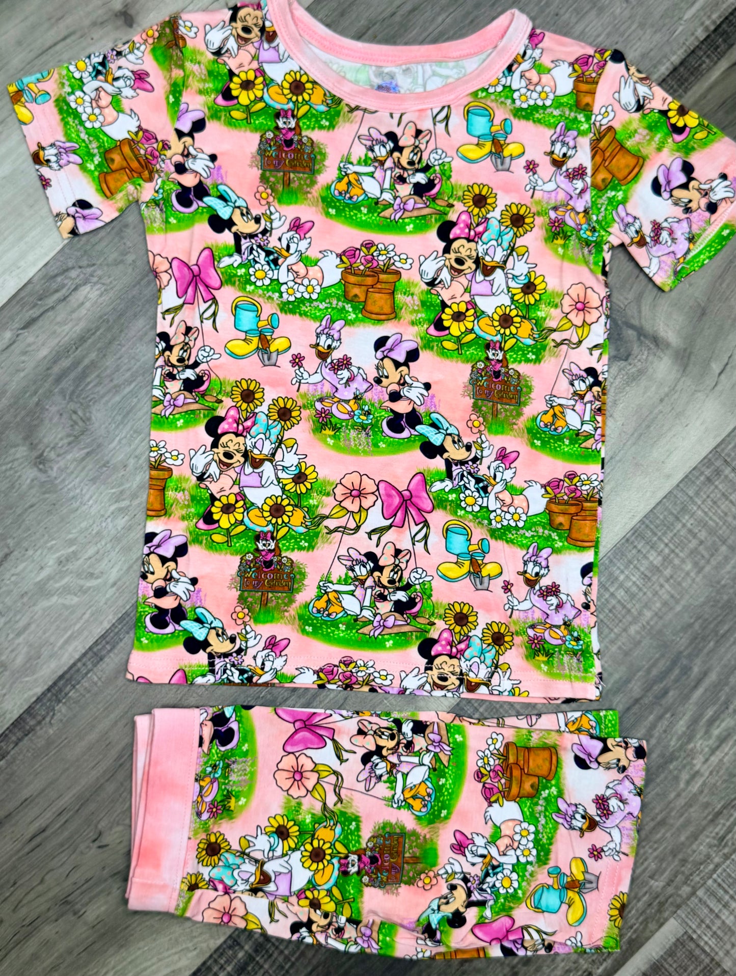 Blooming Bows Short Set
