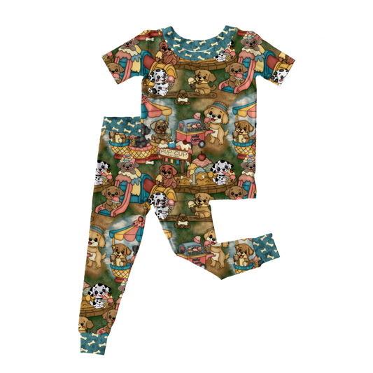 Bark Park Short Sleeve and Pants