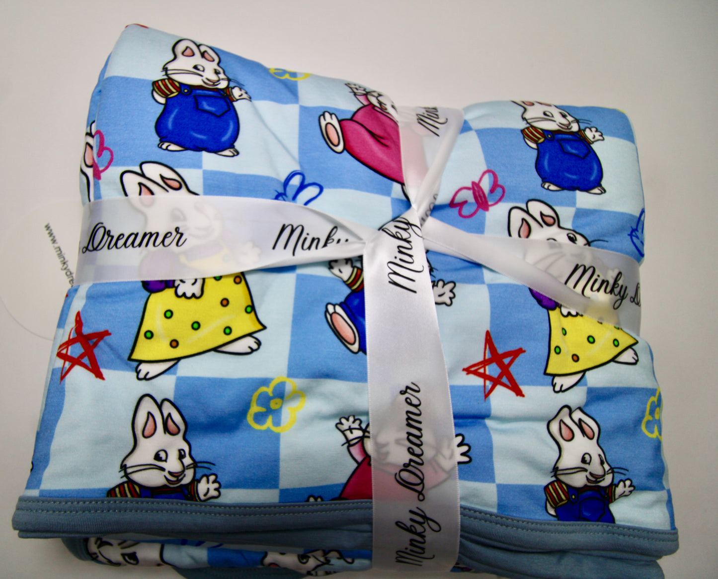 90s Bunny Friends Bamboo Throw
