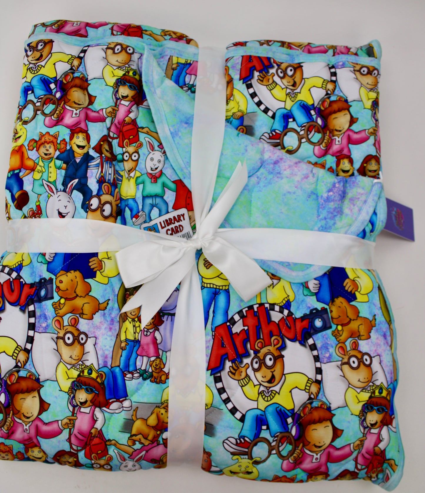Little Reader Club 60x80 Quilted Blanket