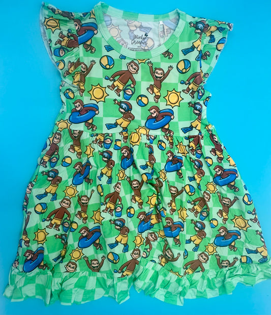 Silly Monkey Summer Bamboo Lounge Gown