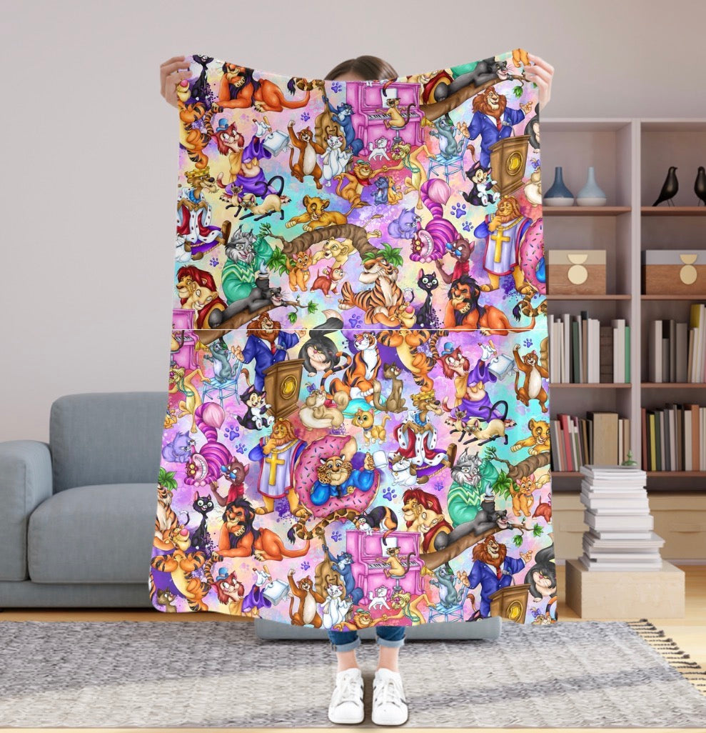 Cats 50x60 Plush Blanket #5