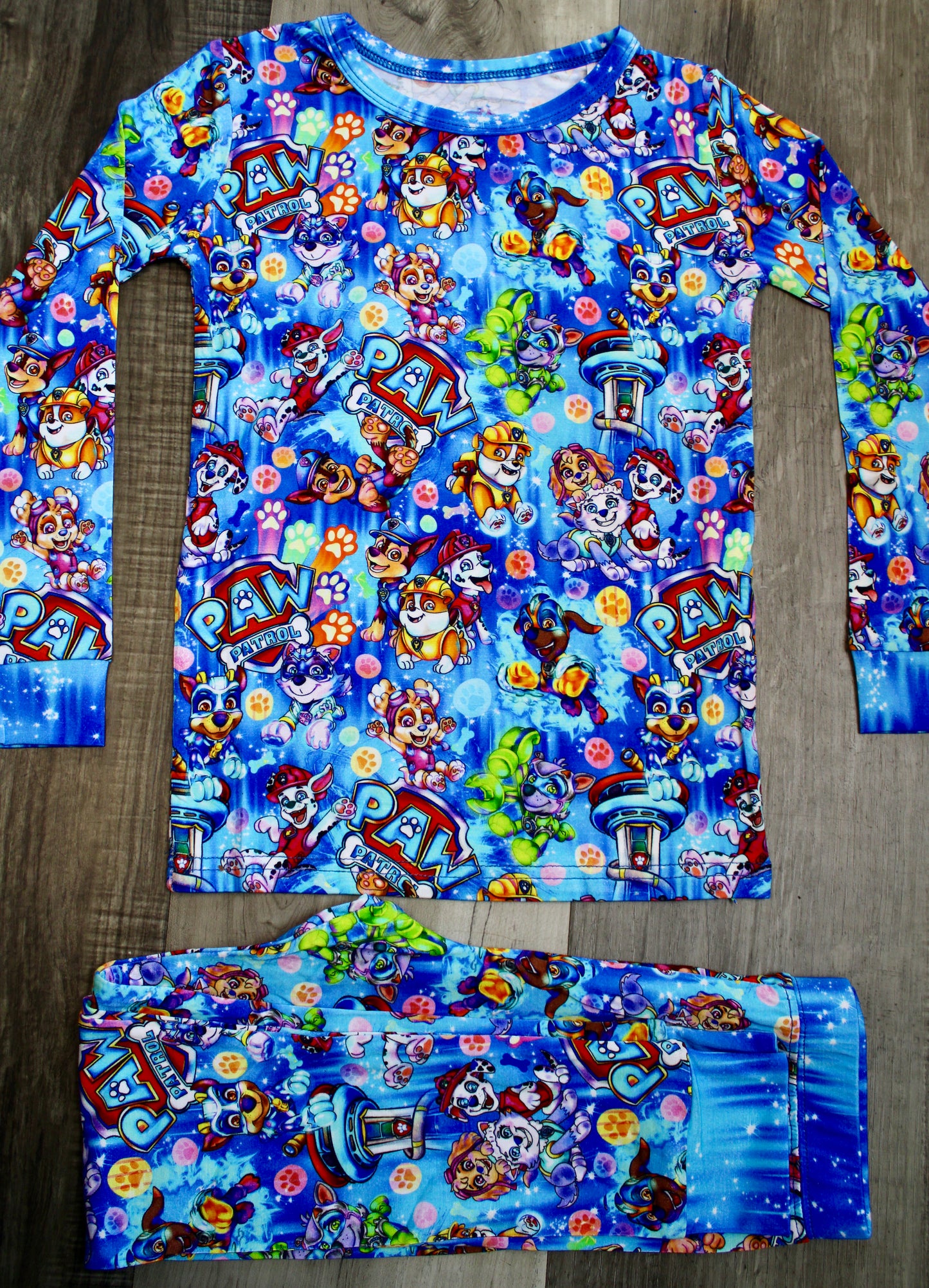 Rescue Pup Crew Long Sleeve Set