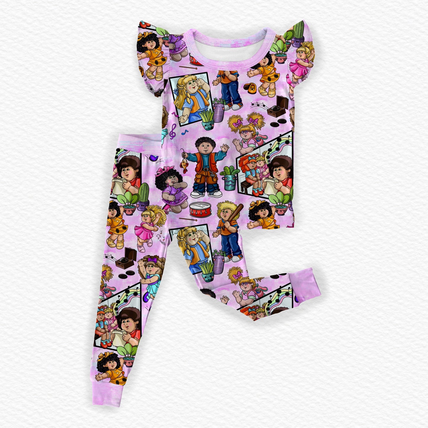 Garden Babies Flutter Sleeve 2 piece set