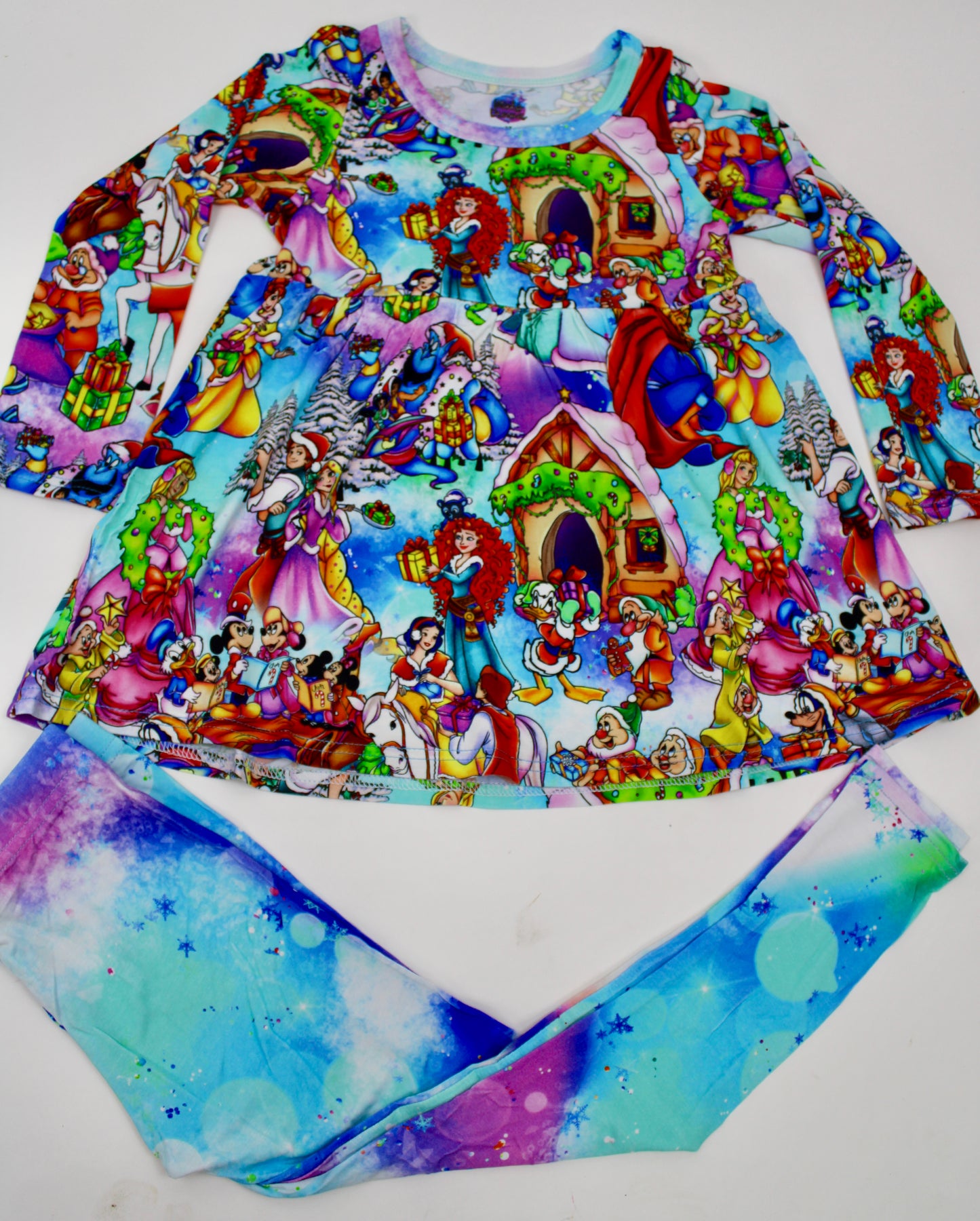 Royal Christmas Wonderland Peplum