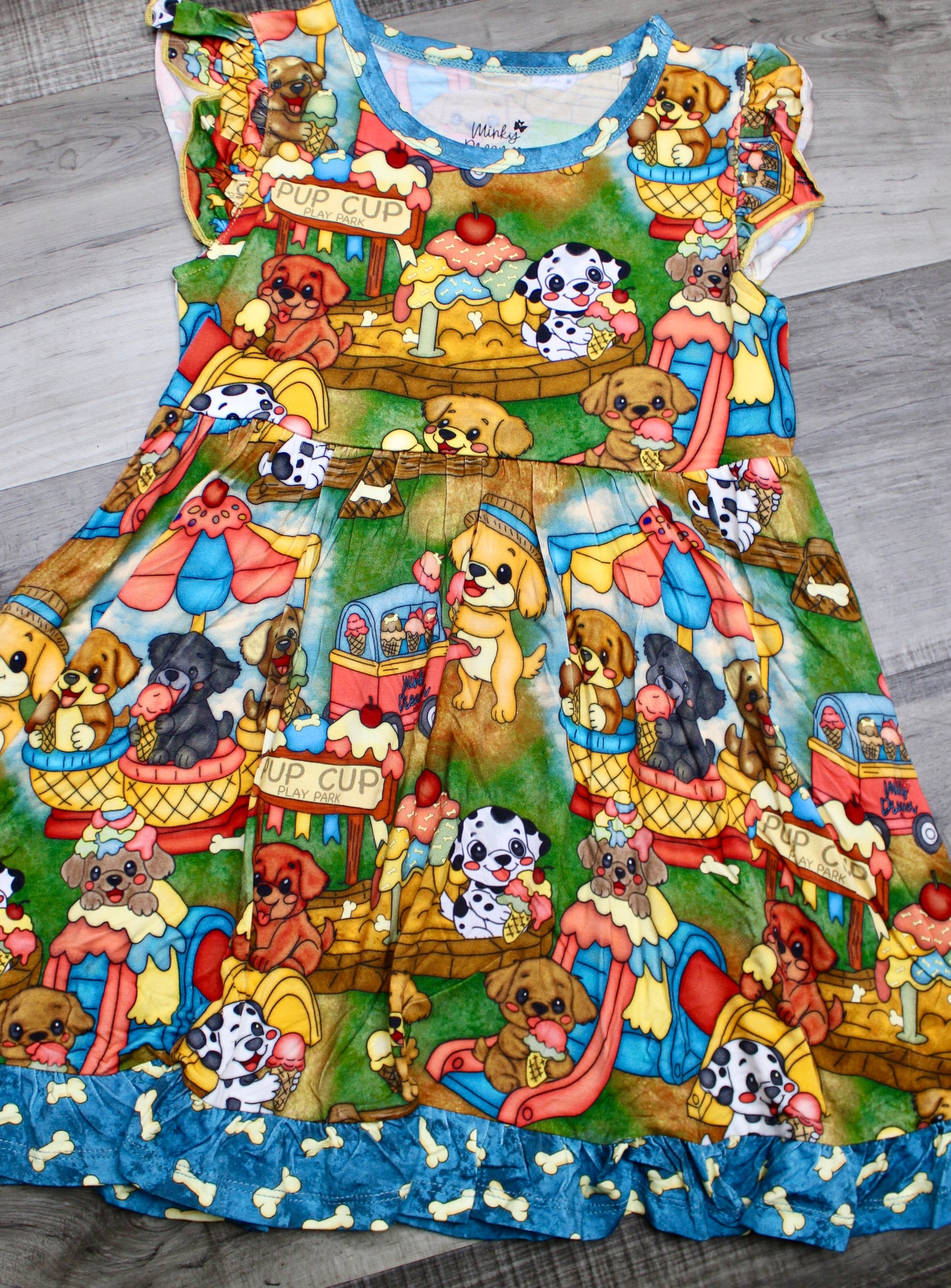 Bark Park Flutter Sleeve Twirl