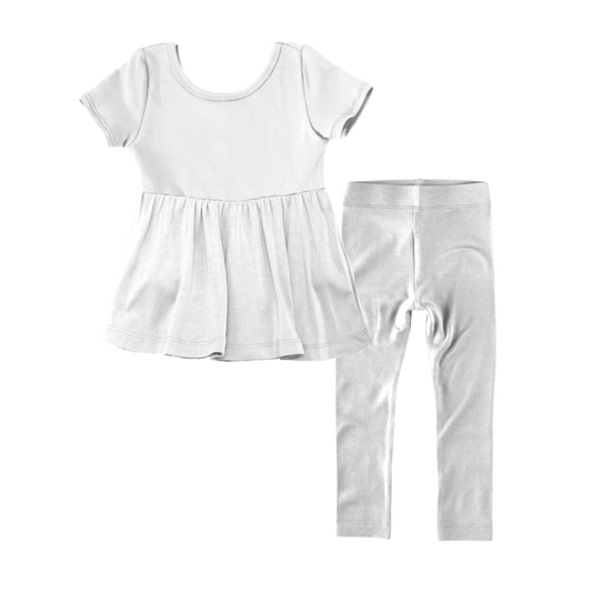 Custom Short Sleeve Peplum with Pants NO CODES