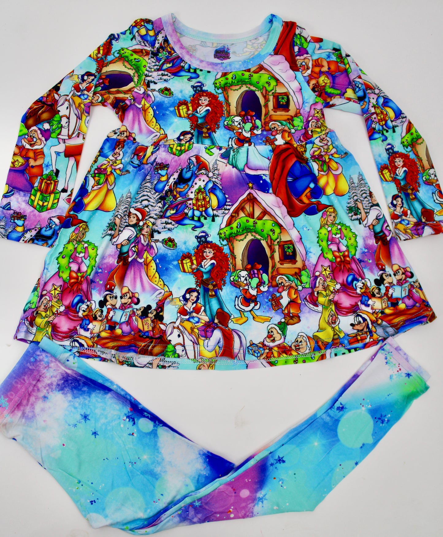 Royal Christmas Wonderland Peplum