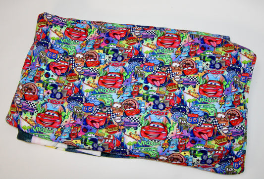 Faster than fast bamboo minky throw