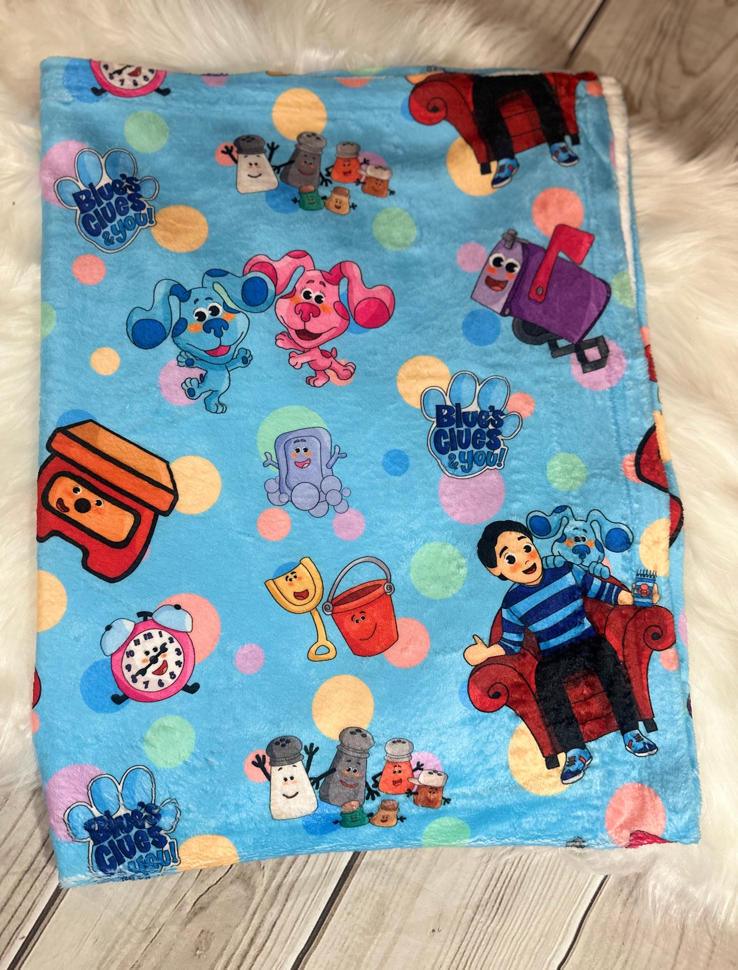 30x40 Clue Dog Silk Touch Minky