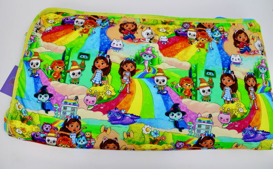No Place Like the Dollhouse 60x60 Bamboo Plush