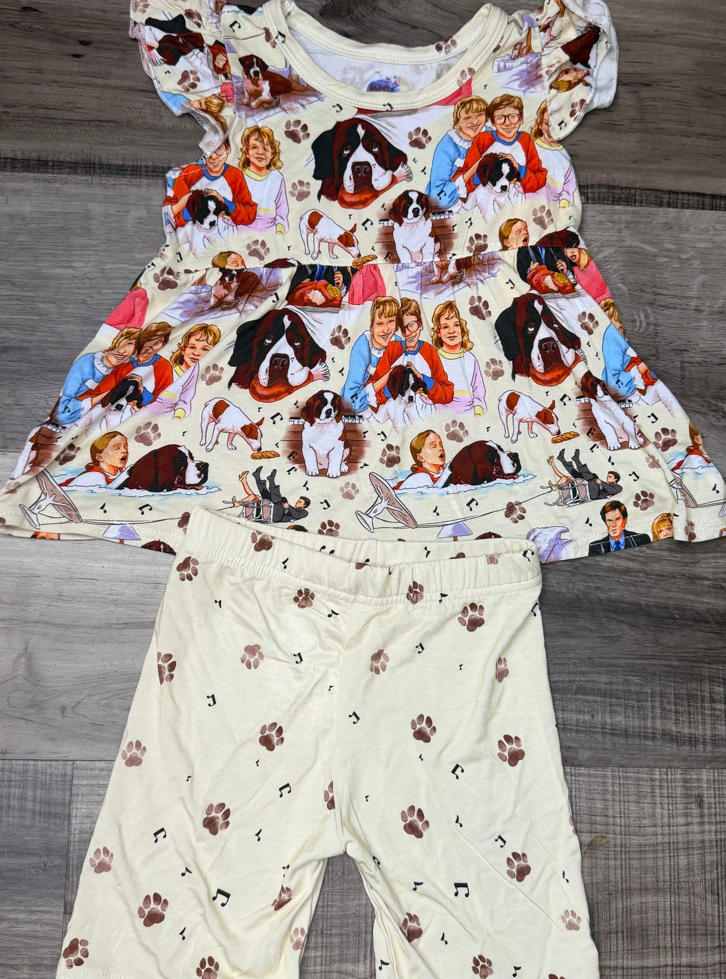 Drool & Disaster Peplum & Shorts