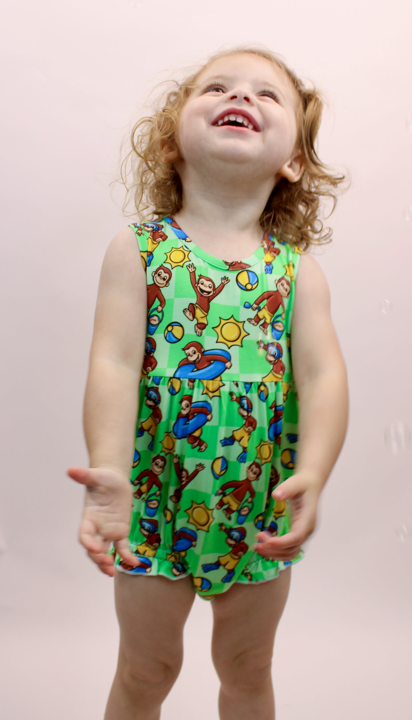 Silly Monkey Summer Ruffle Bubble
