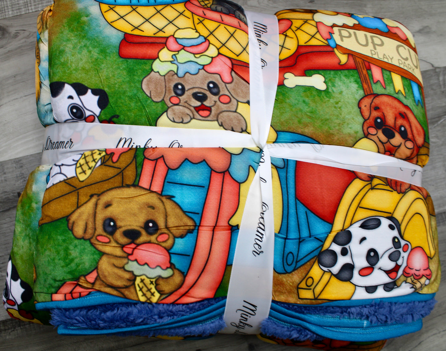 Bark Park 60x80 Bamboo Plush