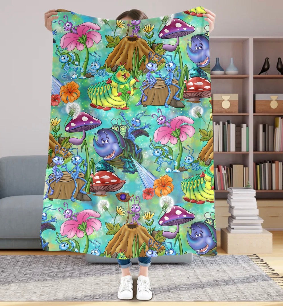Bug Crew 50x60 Plush Blanket #50