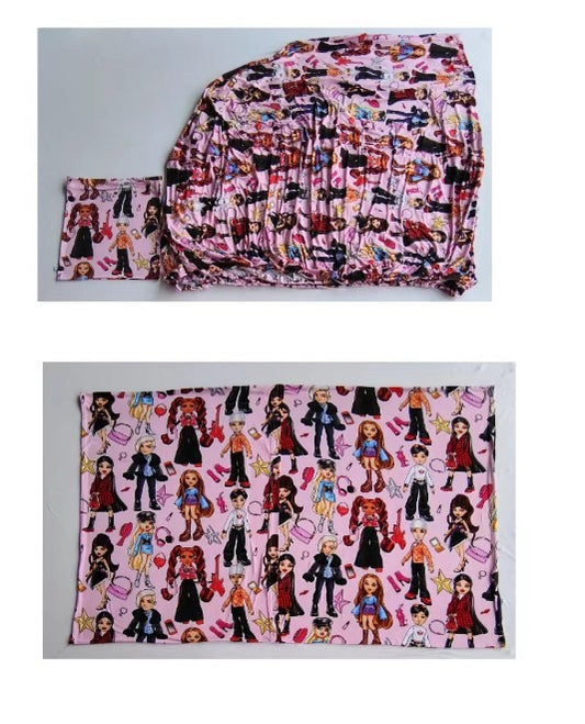 Glam Squad Twin Sheet & Pillow Case