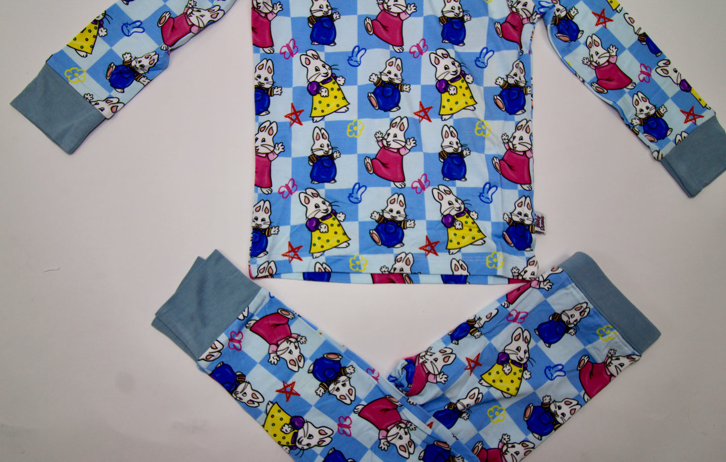 90s bunny friends 2 piece set