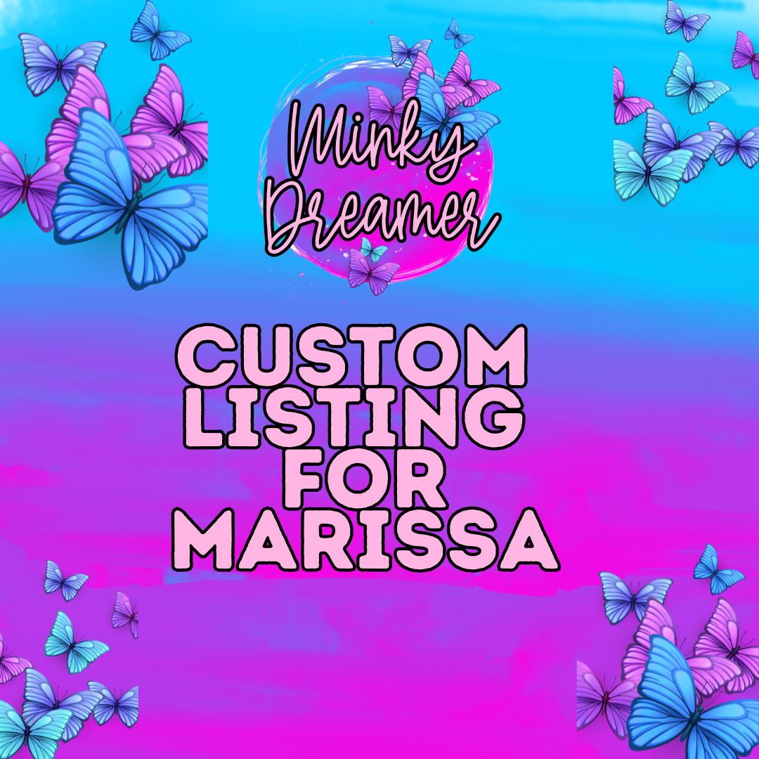 Custom Listing for Marissa