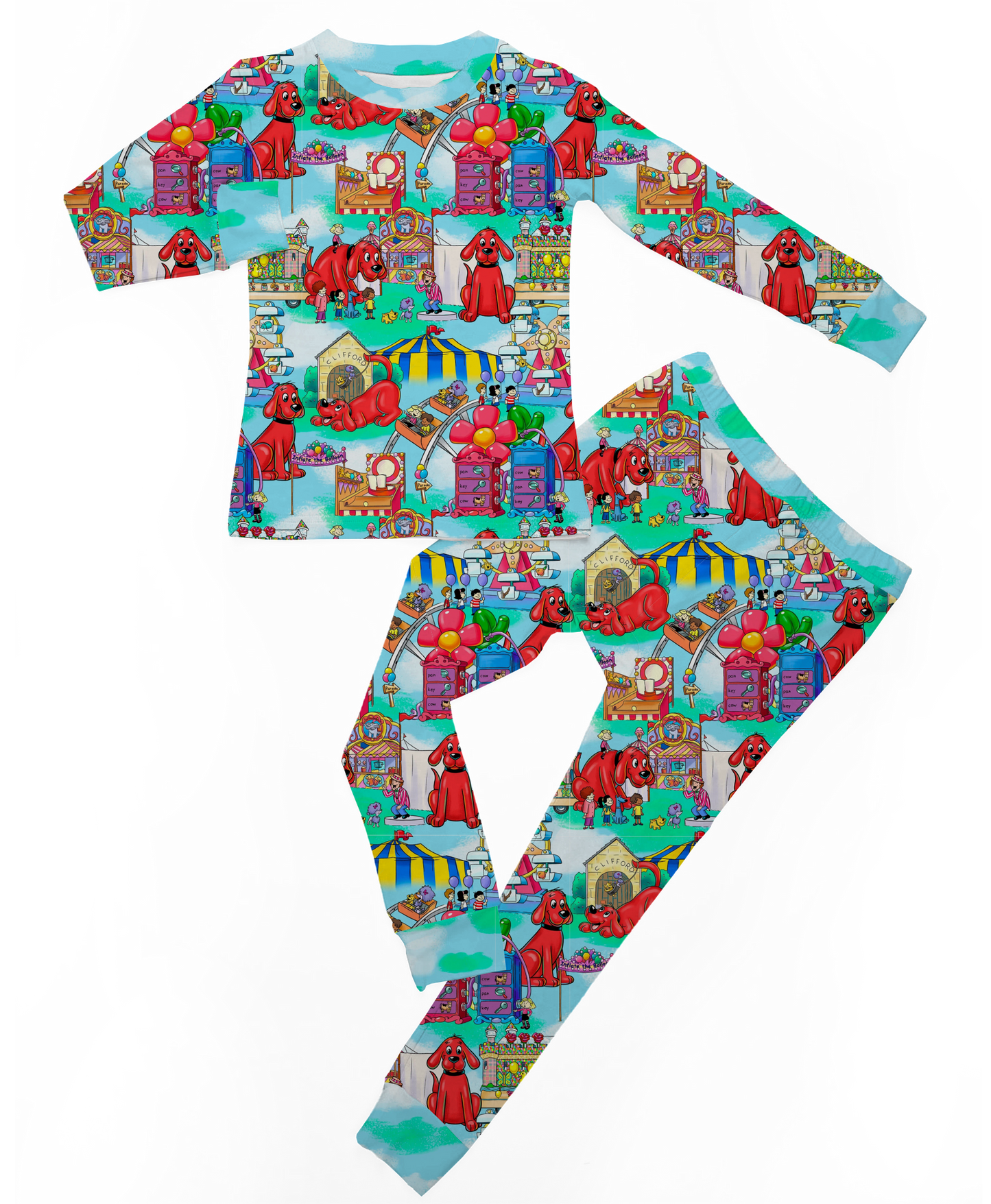 Big Pup Carnival Long Sleeve Set
