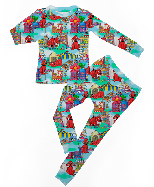 Big Pup Carnival Long Sleeve Set
