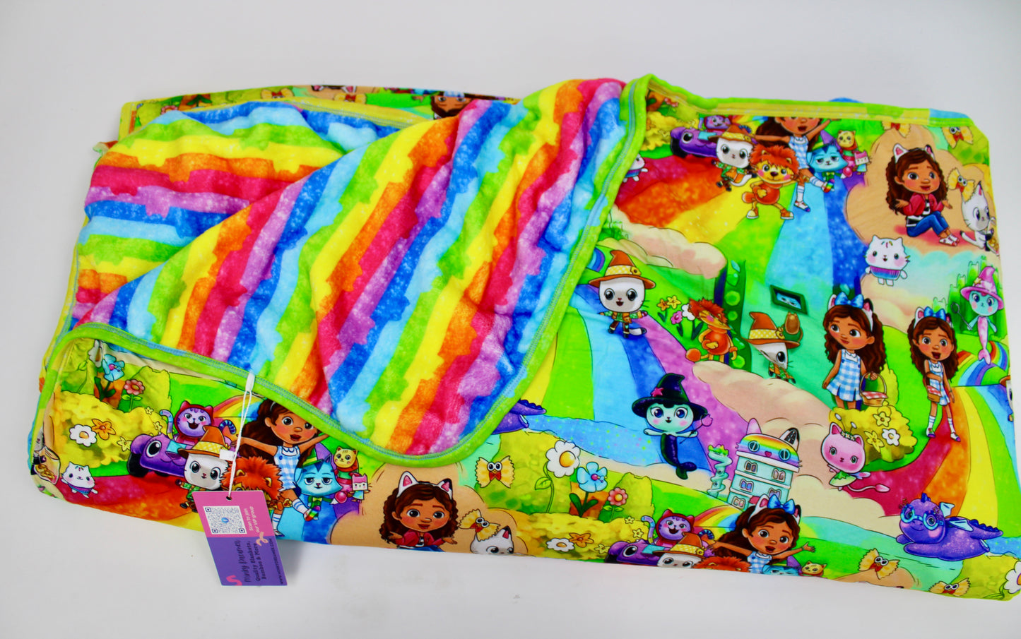 No Place Like the Dollhouse 60x60 Bamboo Plush