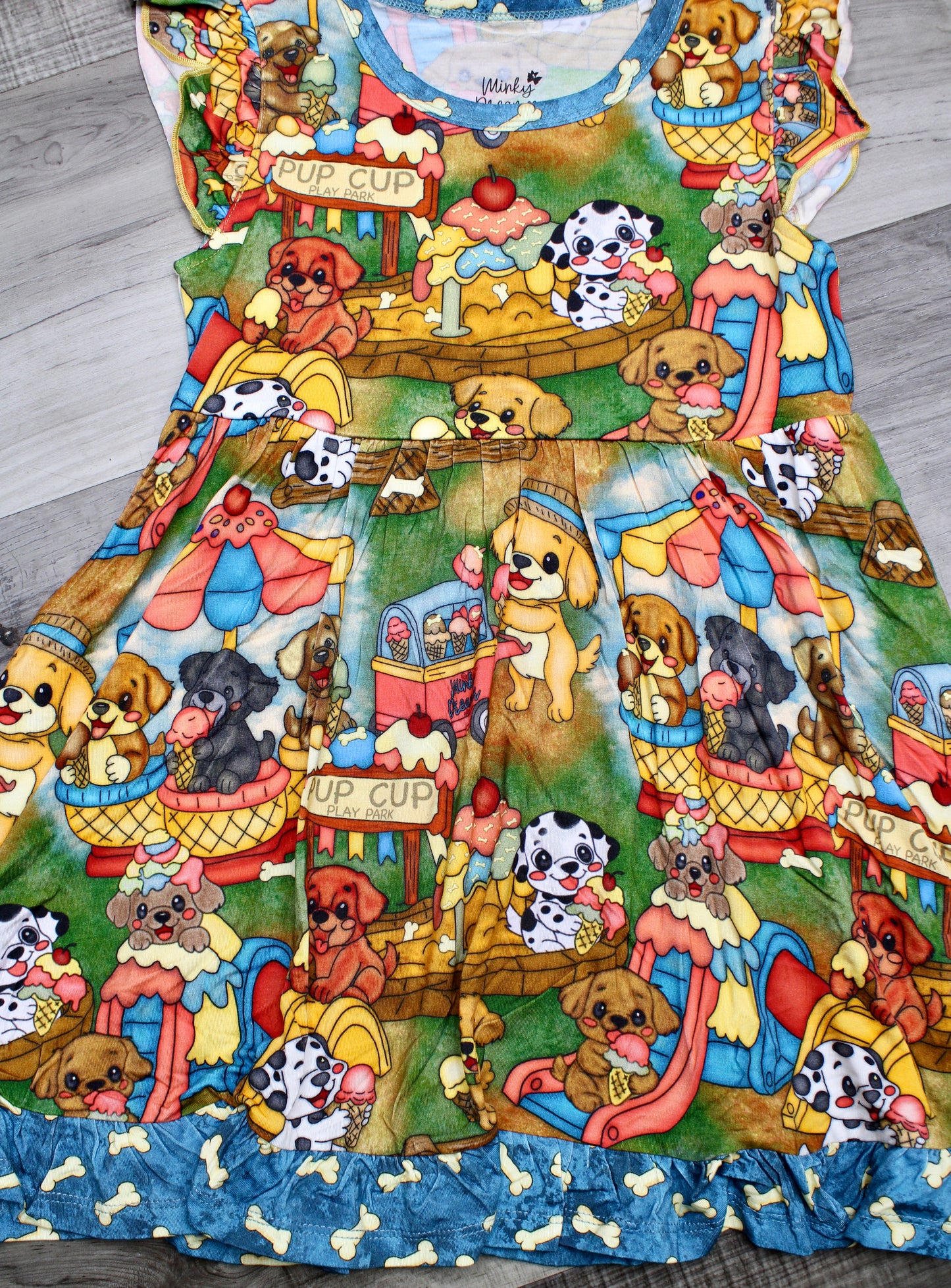 Bark Park Flutter Sleeve Twirl