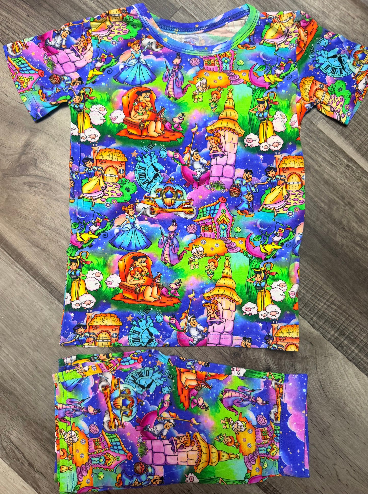 Once Upon A Bedrock Short Set
