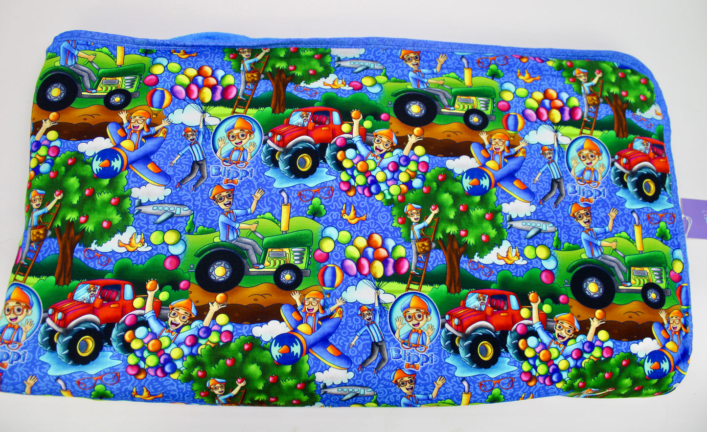 See ya later, excavator 60x60 Bamboo Minky Plush