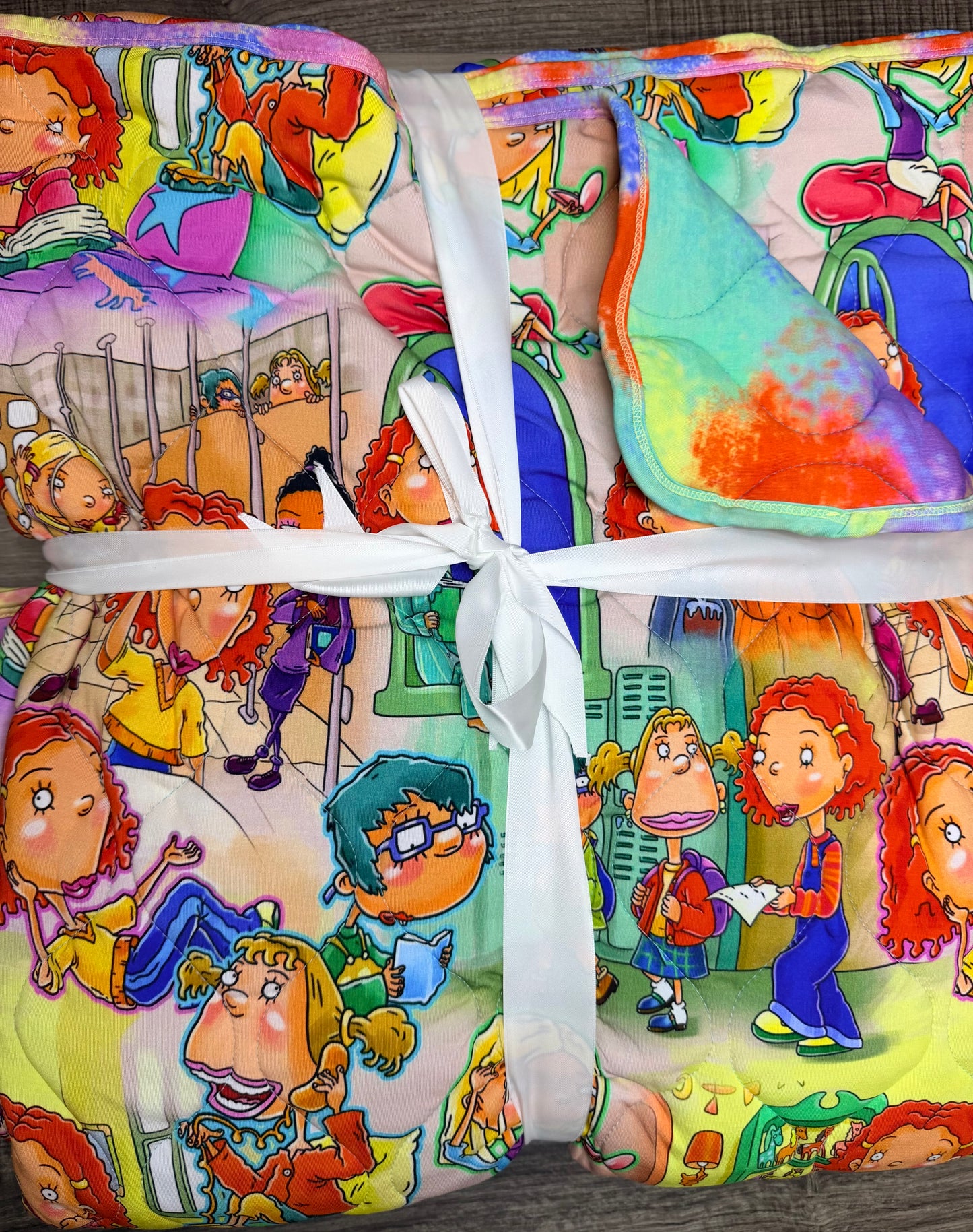 Middle School Mayhem 60x80 Quilted Blanket