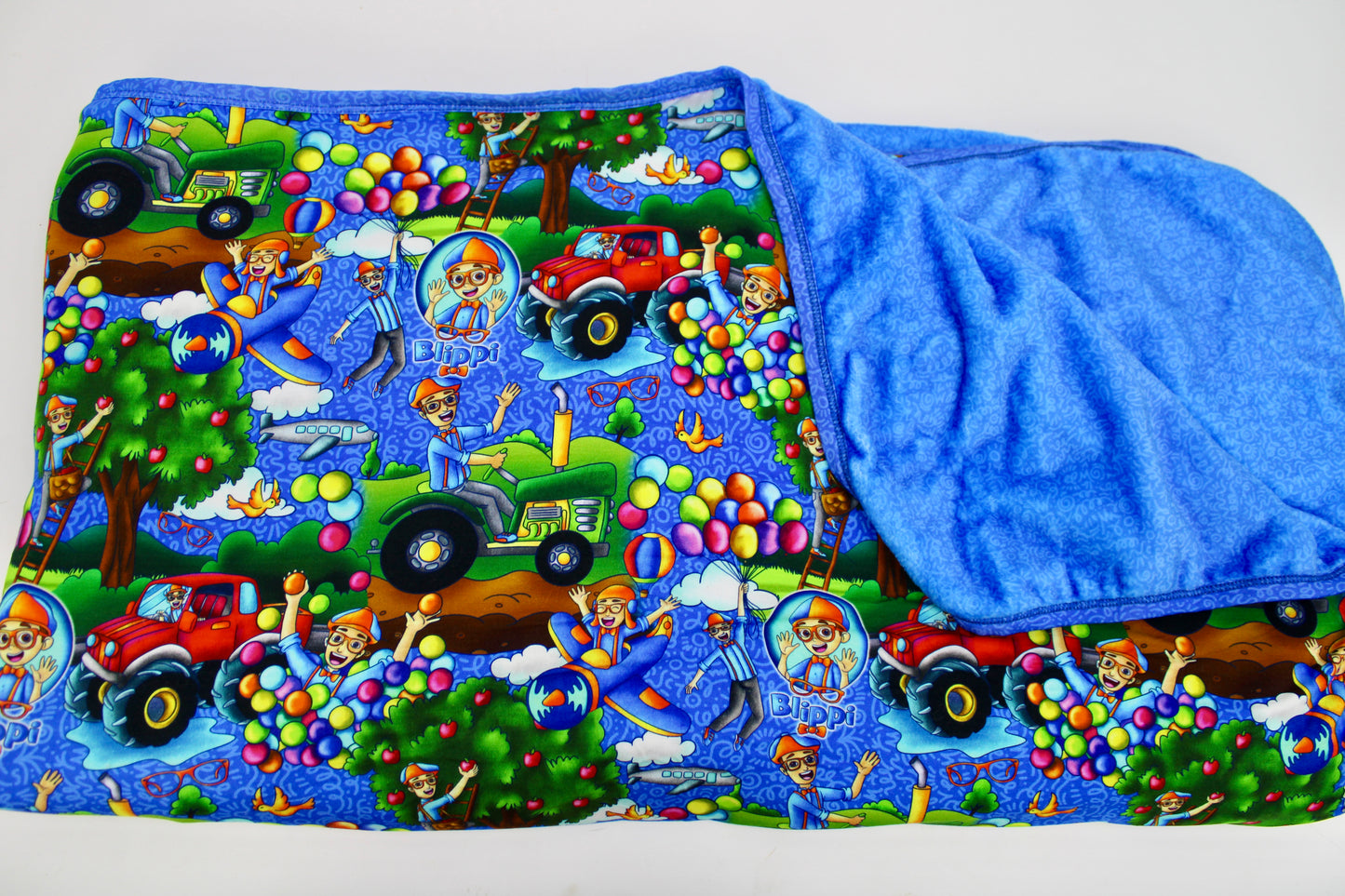 See ya later, excavator 60x60 Bamboo Minky Plush