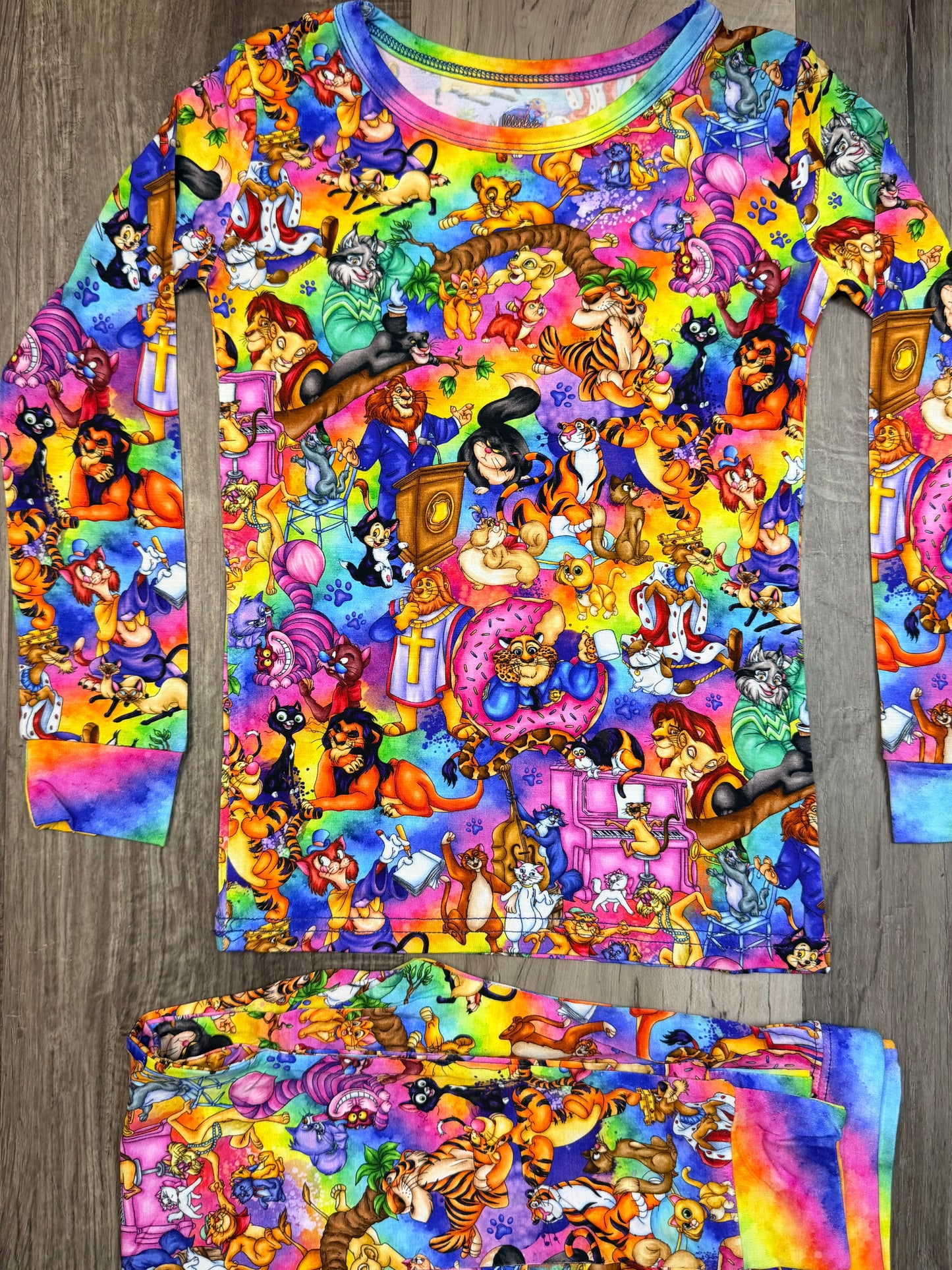Purrfectly Fancy Long Sleeve Set