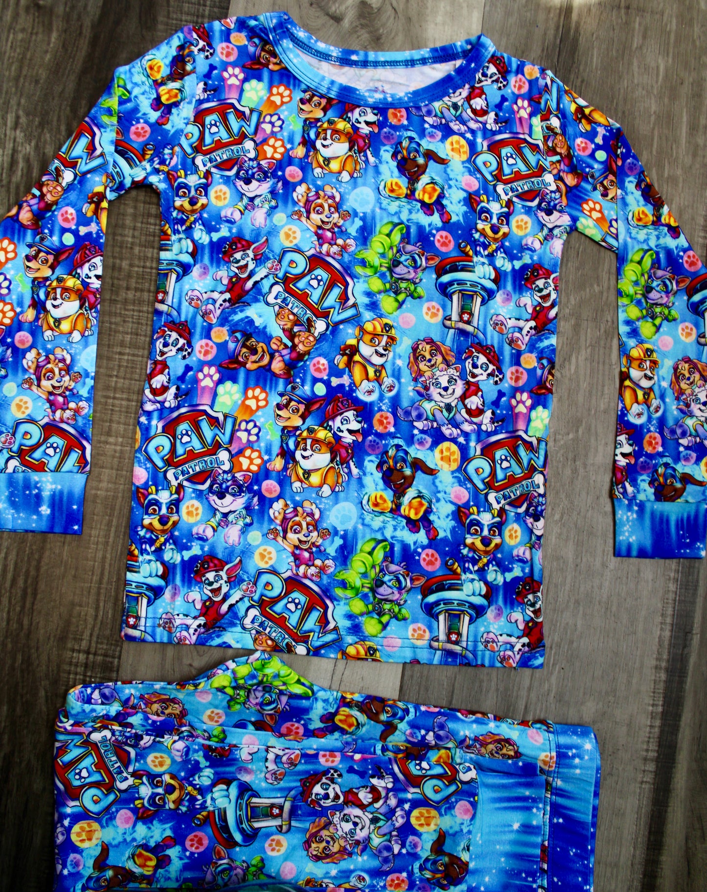 Rescue Pup Crew Long Sleeve Set