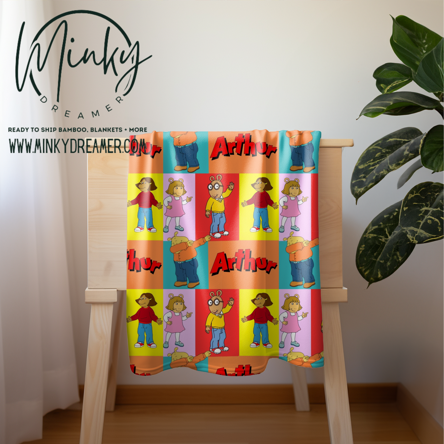 30x40 Art Silk Touch Minky