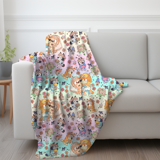 Silk Minky Throw