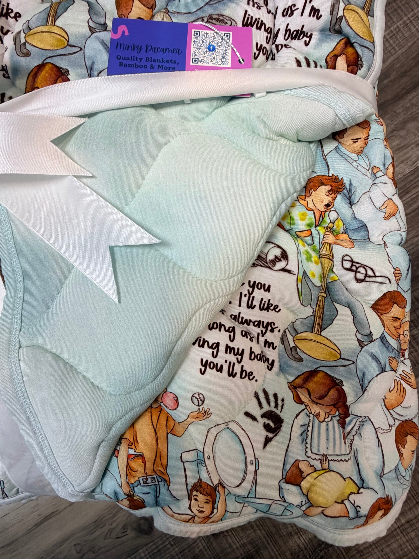 Forever & Always 60x80 Quilted Blanket