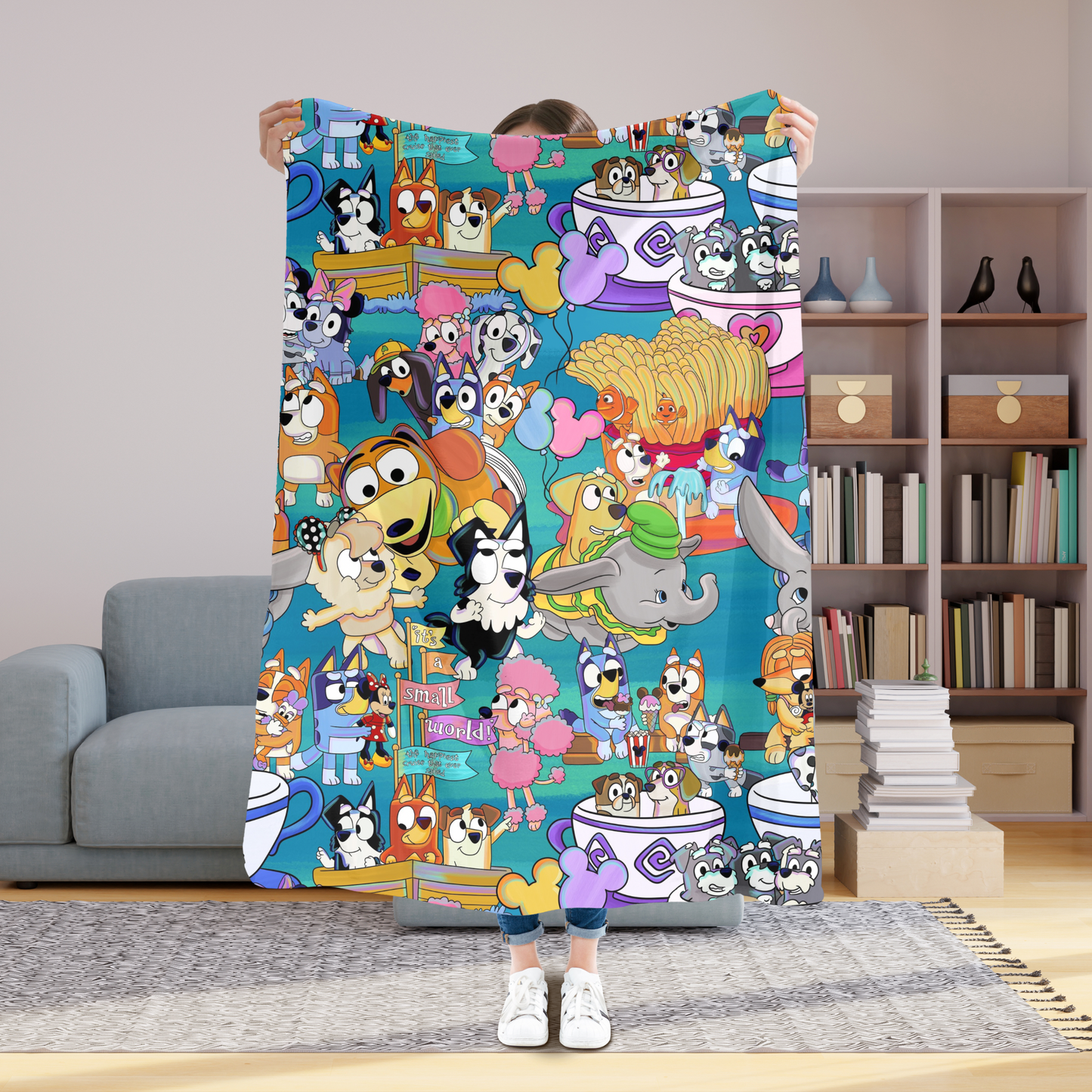 Heeler Park Day 50x60 Plush #40
