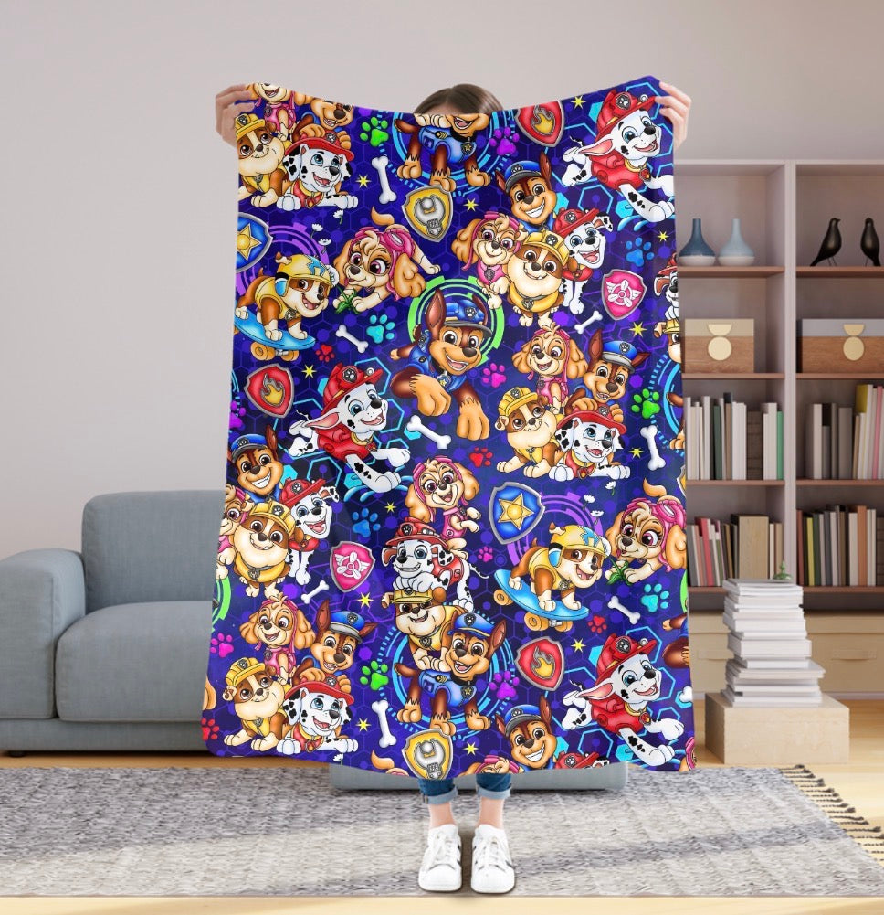 Hero Hounds 50x60 Plush Blanket #9