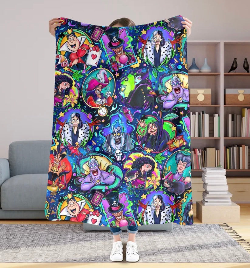 Villain Squad 50x60 Plush Blanket #14