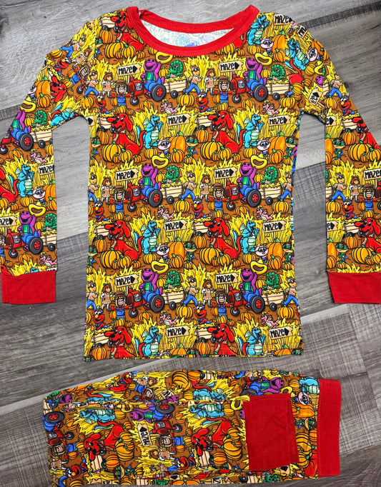 Pumpkin Patch Pals Long Sleeve Set