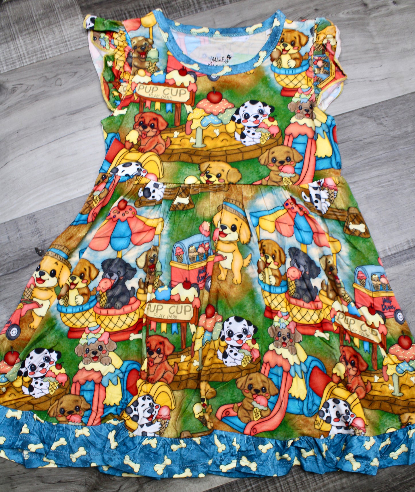 Bark Park Flutter Sleeve Twirl