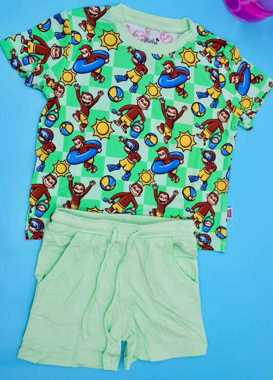 Silly Monkey Summer Tee and Shorts